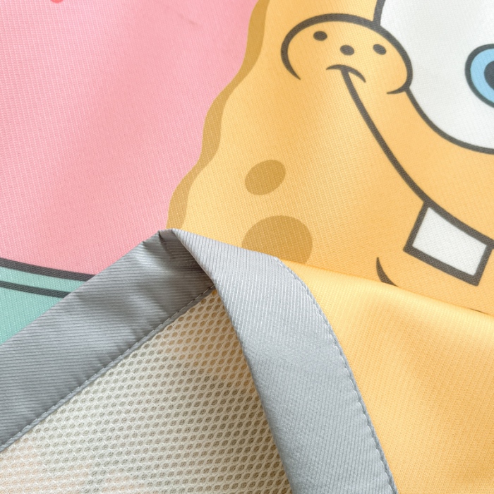 91家纺网 家纺一手货源 找家纺 金爱家 2025新款冰丝凉席海绵宝宝 冰丝-伙伴海绵宝宝