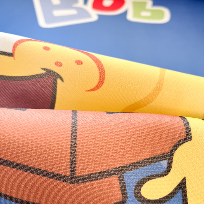 91家纺网 家纺一手货源 找家纺 金爱家 2025新款冰丝凉席海绵宝宝 冰丝-蓝蓝海绵宝宝