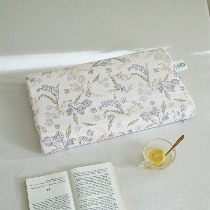 91家纺网 家纺一手货源 找家纺 （总）2025新款全棉纱布婴童硅胶枕 护颈椎助睡眠枕头枕芯可水洗透气硅胶呼吸枕