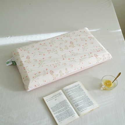 91家纺网 家纺一手货源 找家纺 （总）2025新款全棉纱布婴童硅胶枕 护颈椎助睡眠枕头枕芯可水洗透气硅胶呼吸枕