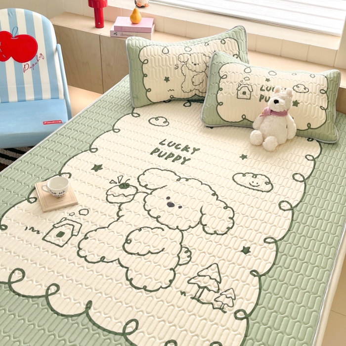 91家纺网 家纺一手货源 找家纺 左视觉  小清新卡通凉席样片赏析 1