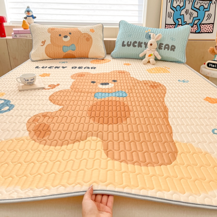 91家纺网 家纺一手货源 找家纺 左视觉  小清新卡通凉席样片赏析 3