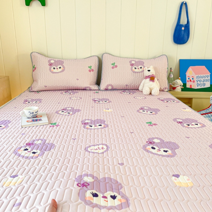 91家纺网 家纺一手货源 找家纺 左视觉  小清新卡通凉席样片赏析 4