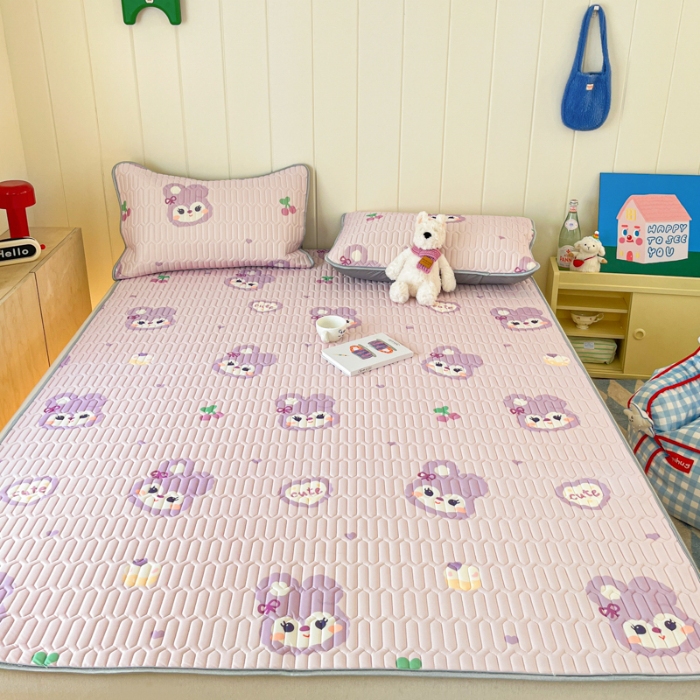 91家纺网 家纺一手货源 找家纺 左视觉  小清新卡通凉席样片赏析 4