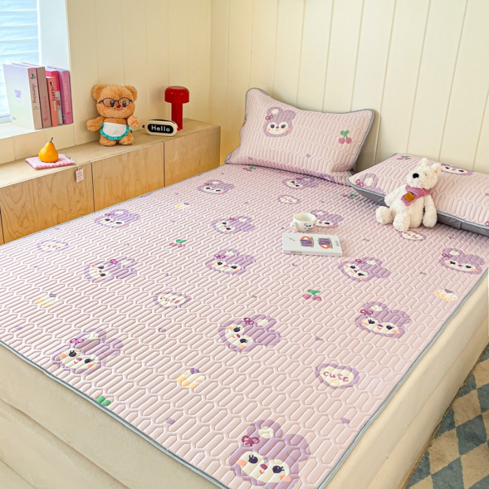 91家纺网 家纺一手货源 找家纺 左视觉  小清新卡通凉席样片赏析 4