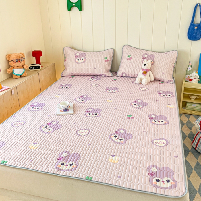 91家纺网 家纺一手货源 找家纺 左视觉  小清新卡通凉席样片赏析 4