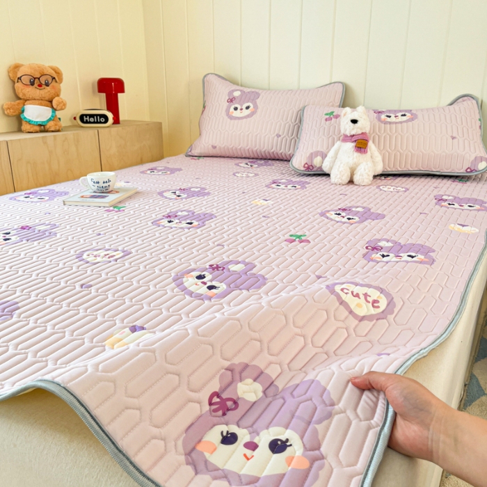 91家纺网 家纺一手货源 找家纺 左视觉  小清新卡通凉席样片赏析 4