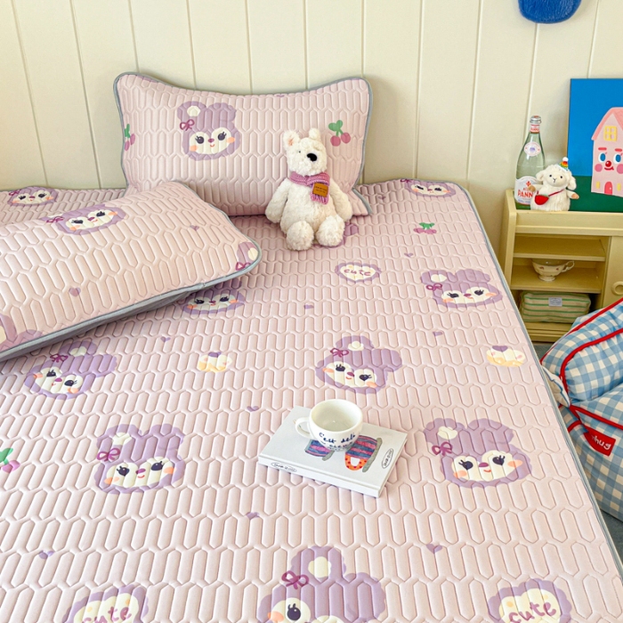 91家纺网 家纺一手货源 找家纺 左视觉  小清新卡通凉席样片赏析 4