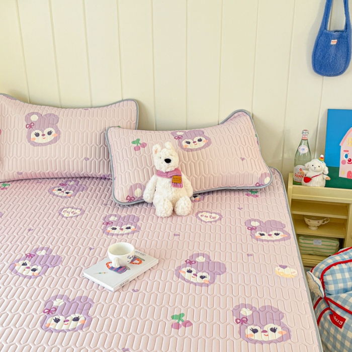 91家纺网 家纺一手货源 找家纺 左视觉  小清新卡通凉席样片赏析 4