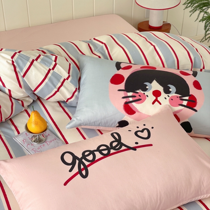 91家纺网 家纺一手货源 找家纺 左视觉  小清新小窝感套件拍摄赏析