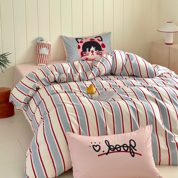 91家纺网 家纺一手货源 找家纺 左视觉  小清新小窝感套件拍摄赏析