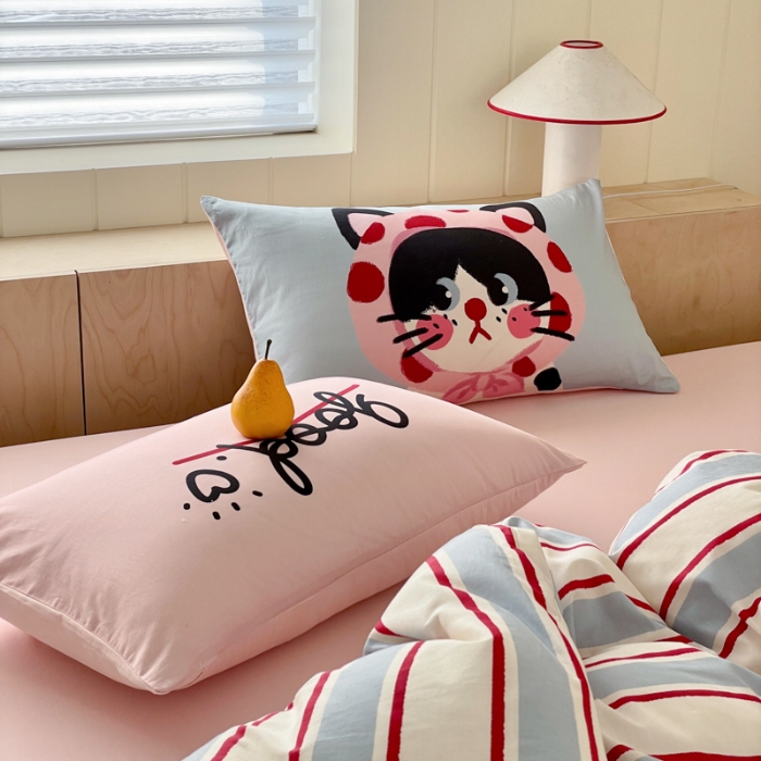 91家纺网 家纺一手货源 找家纺 左视觉  小清新小窝感套件拍摄赏析