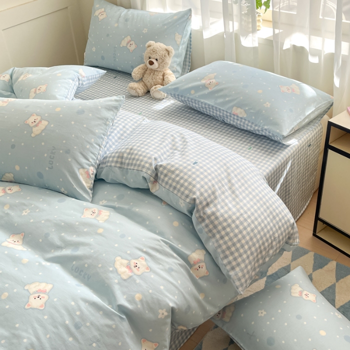 91家纺网 家纺一手货源 找家纺 左视觉   小清新套件拍摄样片