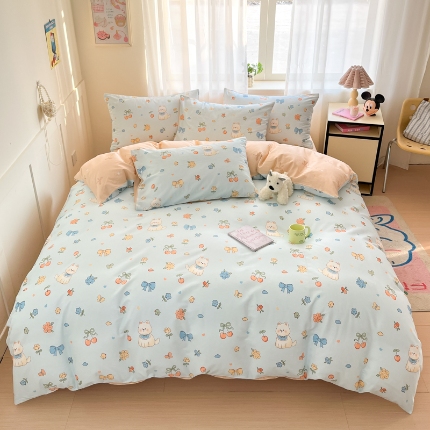 91家纺网 家纺一手货源 找家纺 左视觉  小清新套件拍摄赏析