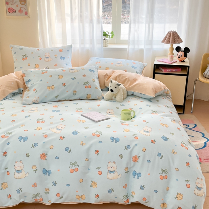 91家纺网 家纺一手货源 找家纺 左视觉  小清新套件拍摄赏析