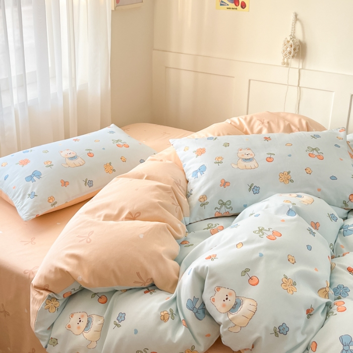 91家纺网 家纺一手货源 找家纺 左视觉  小清新套件拍摄赏析