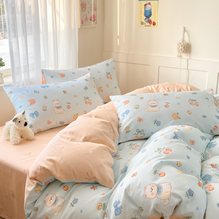 91家纺网 家纺一手货源 找家纺 左视觉  小清新套件拍摄赏析