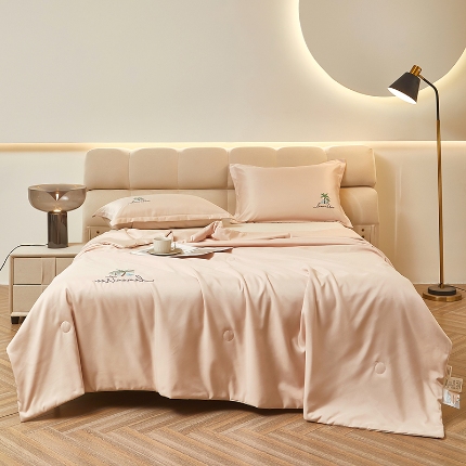 91家纺网 家纺一手货源 找家纺 （总）乐居家纺 2025新款A类凉感丝夏被冰丝夏凉空调被被子被芯