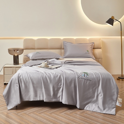 91家纺网 家纺一手货源 找家纺 （总）乐居家纺 2025新款A类凉感丝夏被冰丝夏凉空调被被子被芯