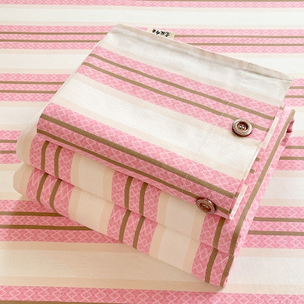 91家纺网 家纺一手货源 找家纺 2025款【有买家秀】夏季凉感床单系列原棉老粗布床单款三件套卧室床盖可盖可铺四季通用可水洗机洗