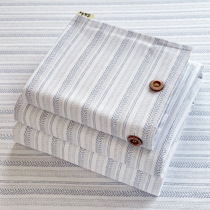 91家纺网 家纺一手货源 找家纺 2025款【有买家秀】夏季凉感床单系列原棉老粗布床单款三件套卧室床盖可盖可铺四季通用可水洗机洗