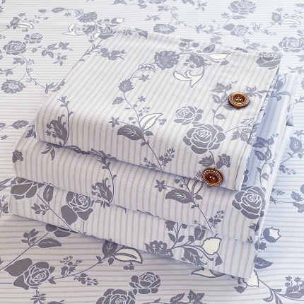 91家纺网 家纺一手货源 找家纺 （总）2025款【有买家秀】加厚纽扣款原棉老粗布三件套学生单人宿舍床单可铺可盖