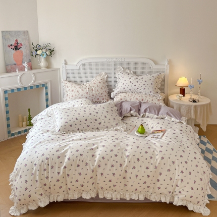 91家纺网 家纺一手货源 找家纺 左视觉  小清新套件拍摄赏析