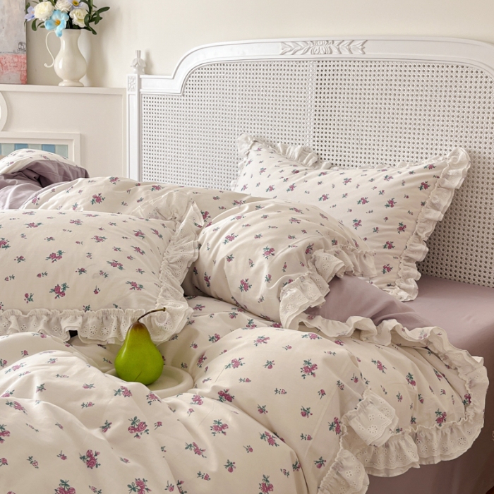 91家纺网 家纺一手货源 找家纺 左视觉  小清新套件拍摄赏析