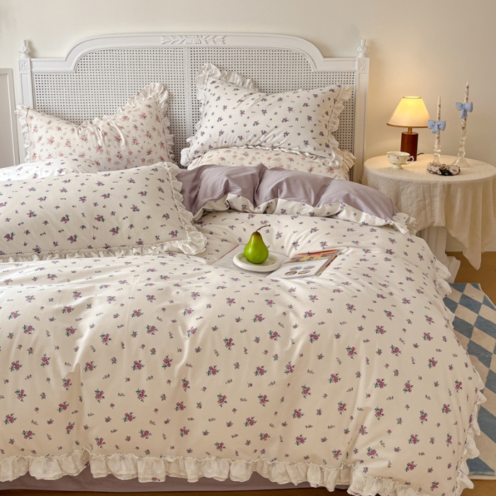 91家纺网 家纺一手货源 找家纺 左视觉  小清新套件拍摄赏析