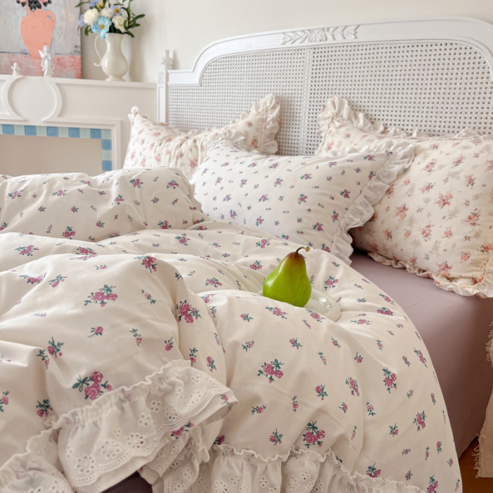 91家纺网 家纺一手货源 找家纺 左视觉  小清新套件拍摄赏析