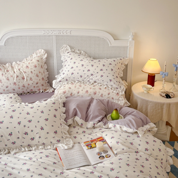 91家纺网 家纺一手货源 找家纺 左视觉  小清新套件拍摄赏析