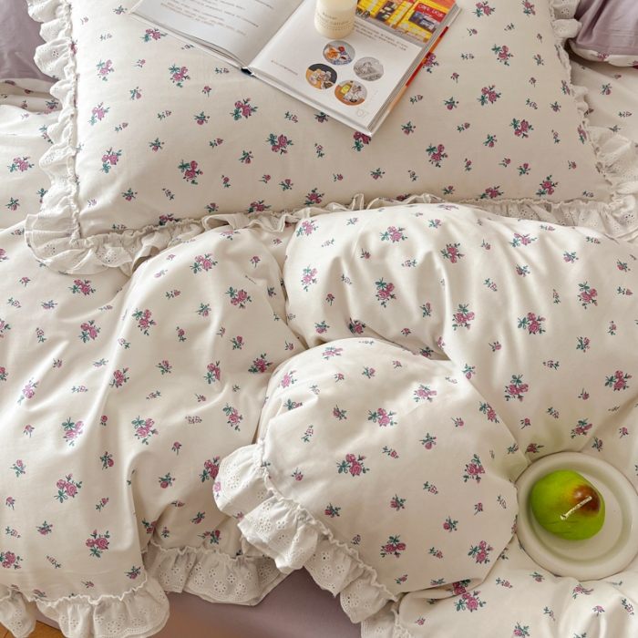 91家纺网 家纺一手货源 找家纺 左视觉  小清新套件拍摄赏析