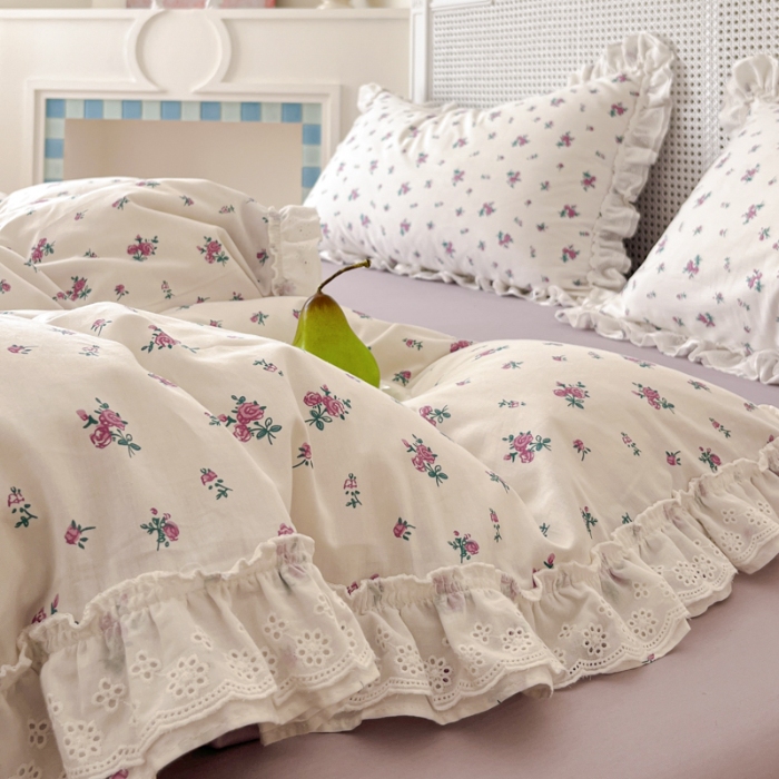 91家纺网 家纺一手货源 找家纺 左视觉  小清新套件拍摄赏析