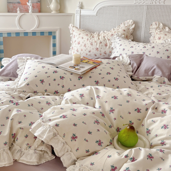 91家纺网 家纺一手货源 找家纺 左视觉  小清新套件拍摄赏析