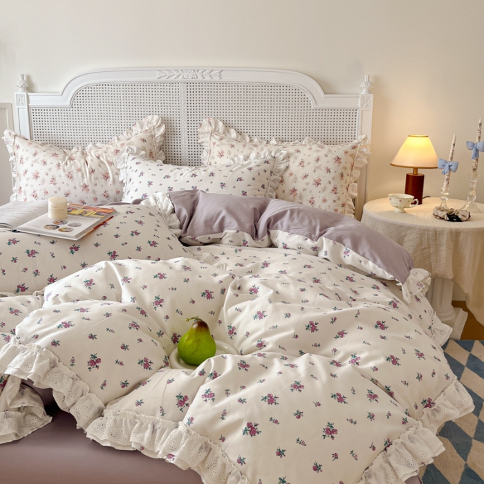 91家纺网 家纺一手货源 找家纺 左视觉  小清新套件拍摄赏析