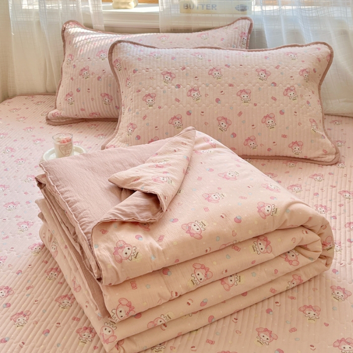 91家纺网 家纺一手货源 找家纺 左视觉  小清新自然光被芯拍摄赏析