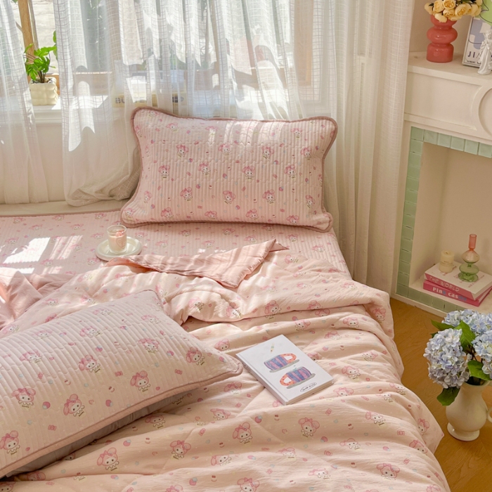 91家纺网 家纺一手货源 找家纺 左视觉  小清新自然光被芯拍摄赏析