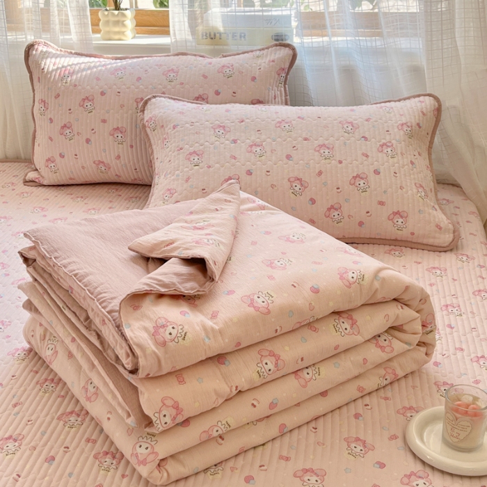 91家纺网 家纺一手货源 找家纺 左视觉  小清新自然光被芯拍摄赏析