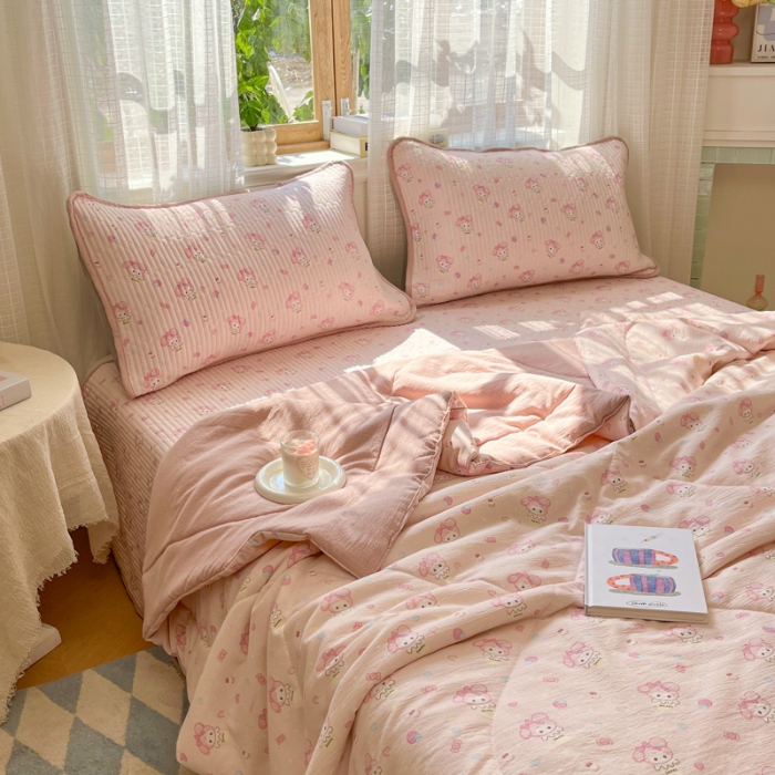 91家纺网 家纺一手货源 找家纺 左视觉  小清新自然光被芯拍摄赏析