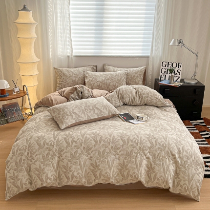 91家纺网 家纺一手货源 找家纺 左视觉  轻奢风套件拍摄赏析