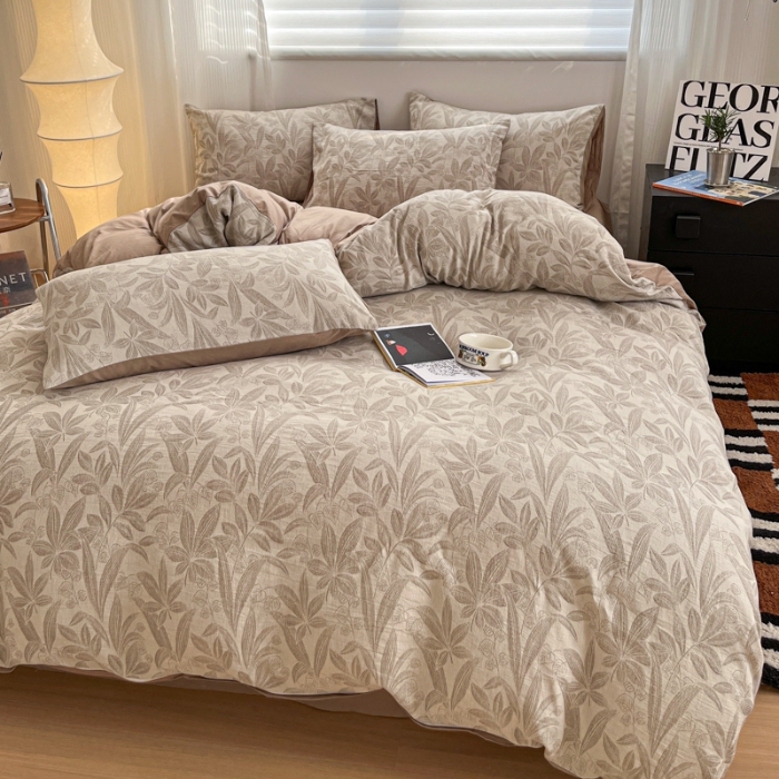 91家纺网 家纺一手货源 找家纺 左视觉  轻奢风套件拍摄赏析