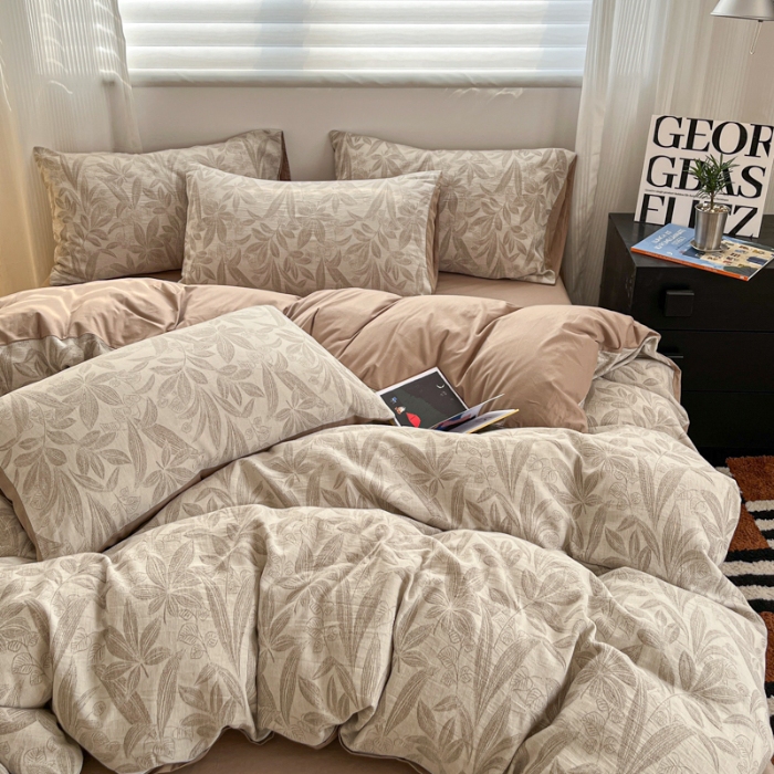 91家纺网 家纺一手货源 找家纺 左视觉  轻奢风套件拍摄赏析