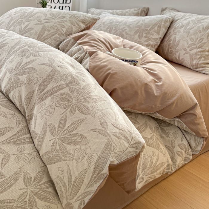 91家纺网 家纺一手货源 找家纺 左视觉  轻奢风套件拍摄赏析