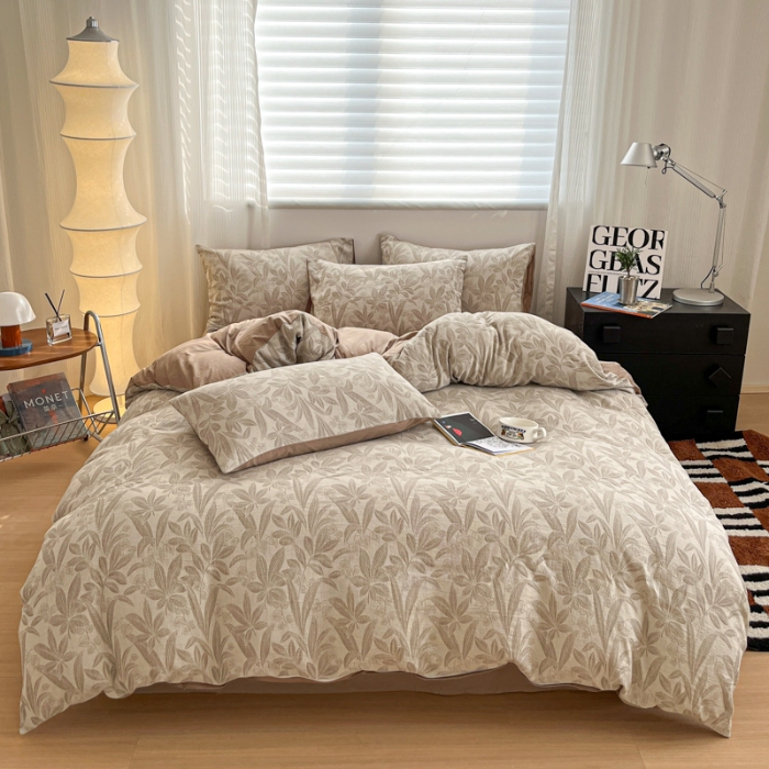 91家纺网 家纺一手货源 找家纺 左视觉  轻奢风套件拍摄赏析