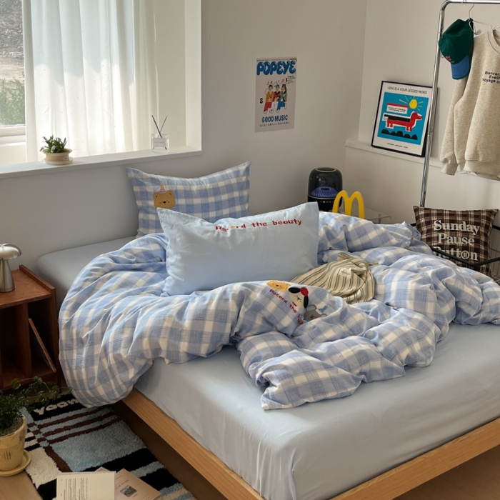 91家纺网 家纺一手货源 找家纺 左视觉  小清新套件拍摄赏析