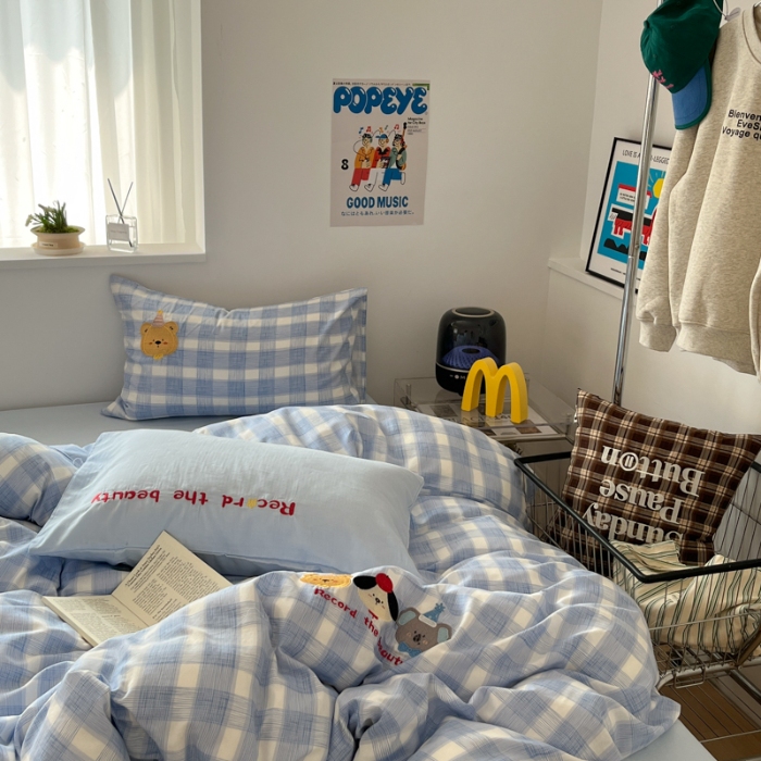 91家纺网 家纺一手货源 找家纺 左视觉  小清新套件拍摄赏析