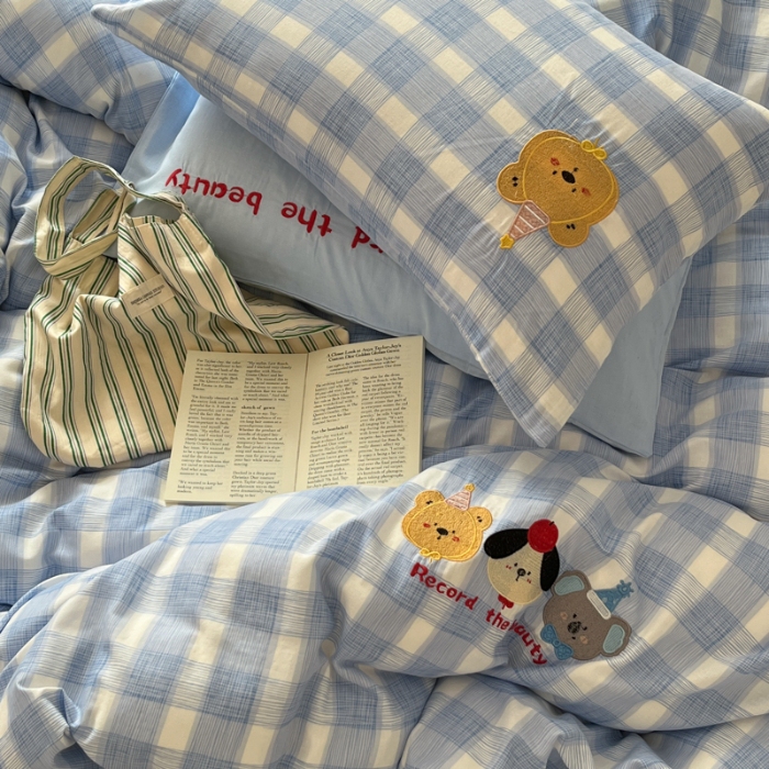 91家纺网 家纺一手货源 找家纺 左视觉  小清新套件拍摄赏析