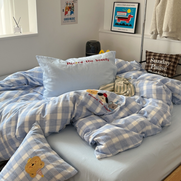 91家纺网 家纺一手货源 找家纺 左视觉  小清新套件拍摄赏析