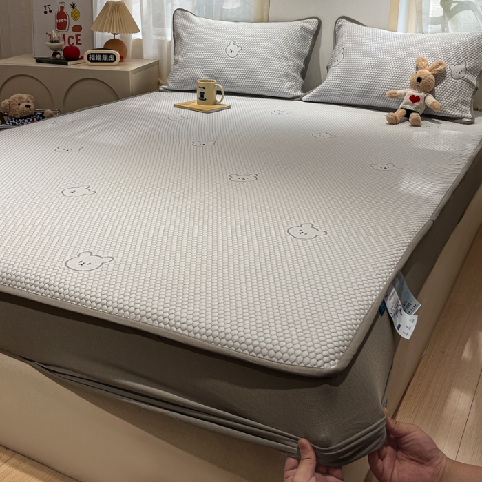 91家纺网 家纺一手货源 找家纺 左视觉  小清新凉席拍摄赏析