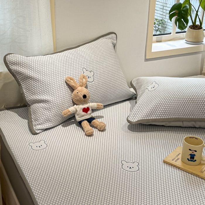 91家纺网 家纺一手货源 找家纺 左视觉  小清新凉席拍摄赏析